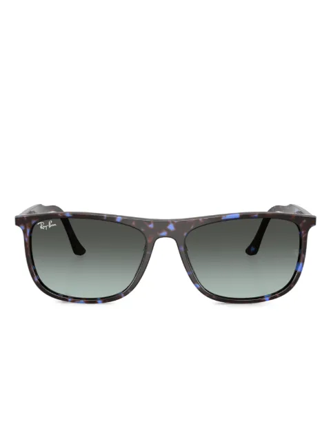 Ray-Ban rectangle-frame sunglasses Brown RB22161430GK