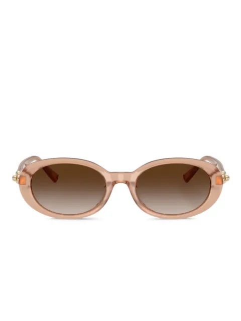 Tiffany & Co Eyewear oval-frame sunglasses Pink TF4242D