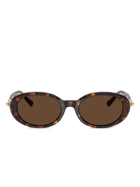 Tiffany & Co Eyewear oval-frame sunglasses Brown TF4242D80153G