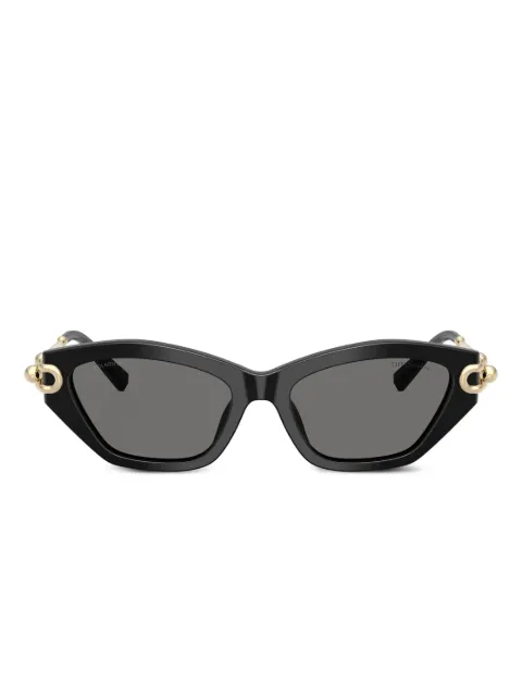 Tiffany & Co Eyewear geometric-frame sunglasses Black TF4231U800181