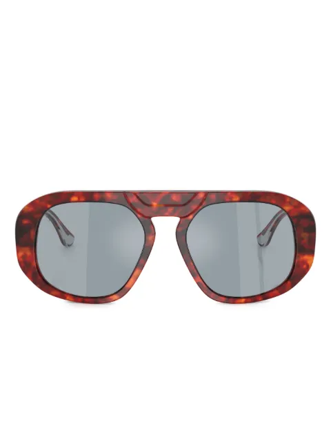 Ferrari geometric-frame sunglasses Brown FH2014U