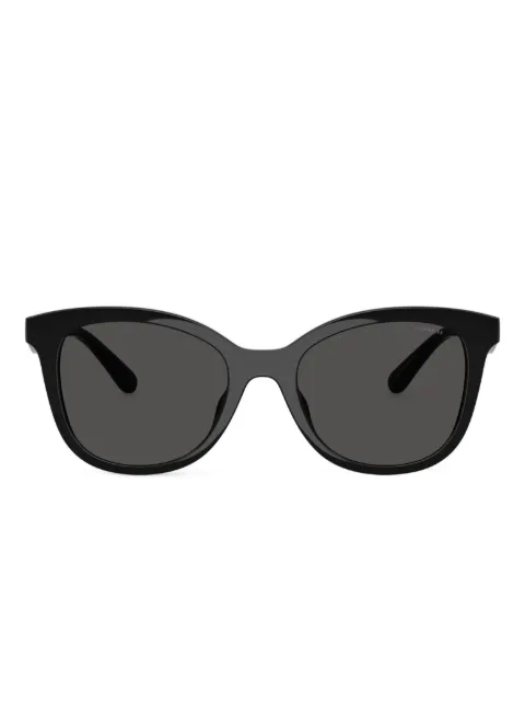 Coach logo-plaque sunglasses HC8419U