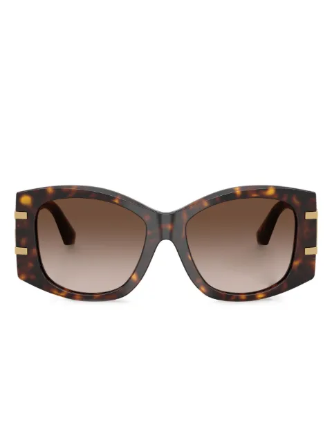 Dolce & Gabbana Eyewear geometric-frame sunglasses Green DG4501