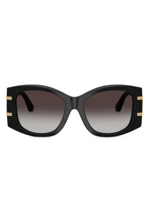 Dolce & Gabbana Eyewear geometric-frame sunglasses Black DG45015018G