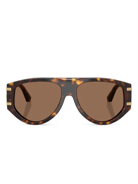 Dolce & Gabbana Eyewear tortoiseshell-effect sunglasses Brown 0DG4499