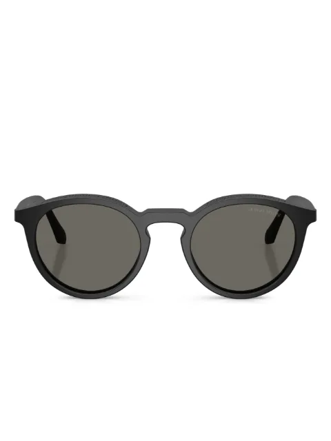 Giorgio Armani Panto round-frame sunglasses Black 0AR8230U