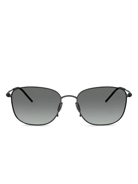 Giorgio Armani square-frame sunglasses Black AR6168300111