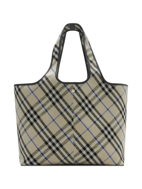 Burberry medium Check tote bag Neutrals 8105768