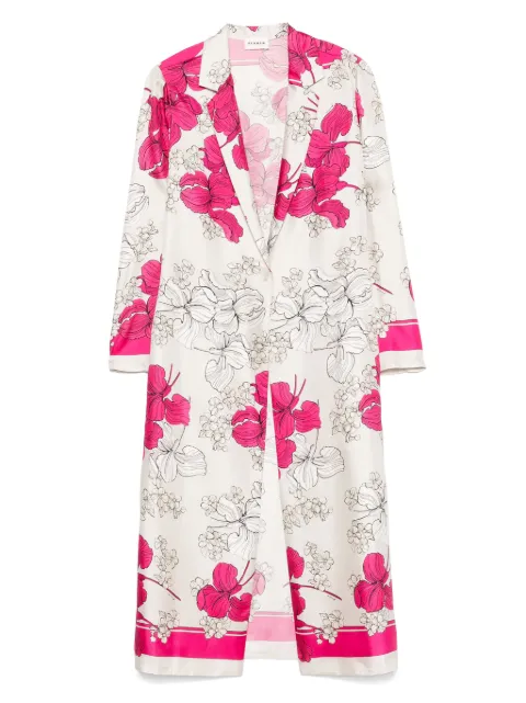 P.A.R.O.S.H. silk coat Pink D420410SERENELLA