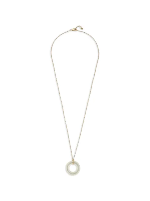 Mateo Donut mother of pearl necklace Neutrals 14KTMOTHEROFPEARLDONUTNECKLACE