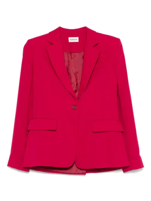 P.A.R.O.S.H. single-breasted blazer Pink D420220PANTY25