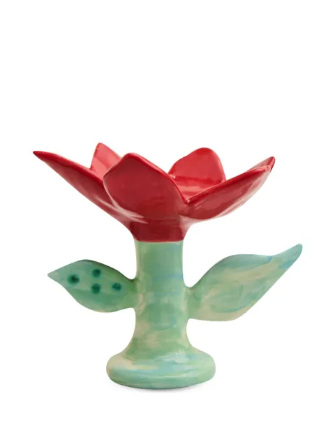 LAETITIA ROUGET Irina candle holder Red 24LRC02I