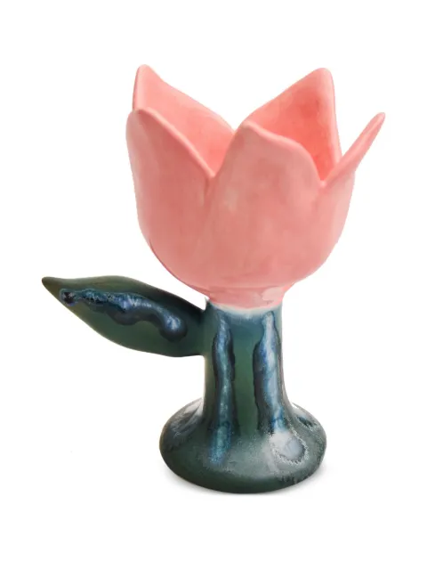 LAETITIA ROUGET Catarina candle holder Pink 24LRC02C