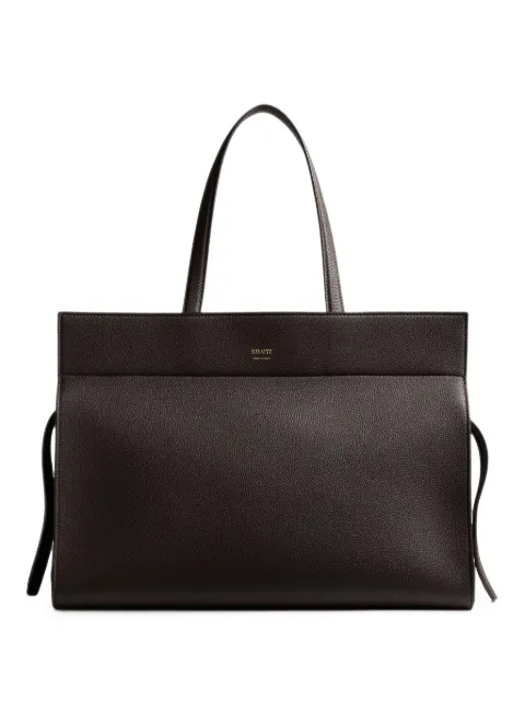 KHAITE Crosby leather tote bag Brown H1040914864