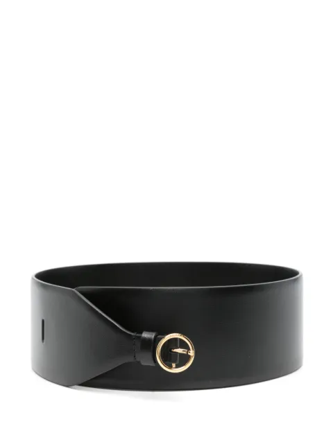 Alaïa large Double belt Black AA1C331MCA332