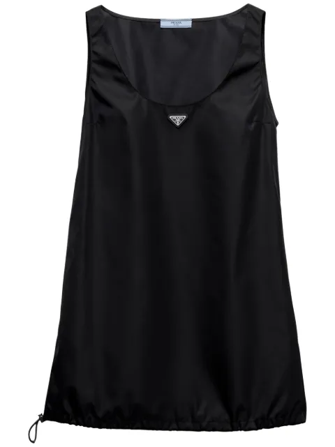 Prada Re-nylon mini-dress Black 23X725SOOO1WQ8