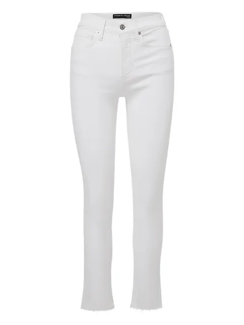 Veronica Beard Carly flared jeans White J2411D230276WH