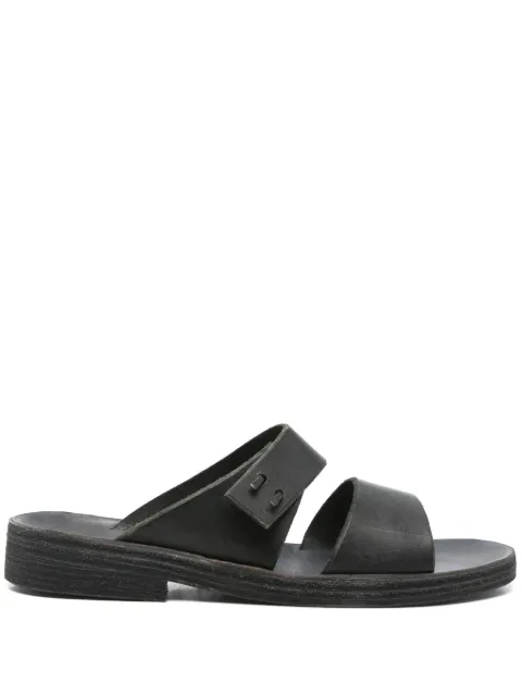 Ma+ leather sandals Black S4S3SPO3