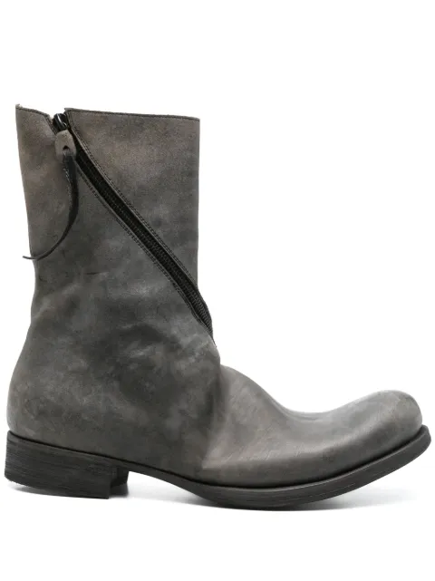 Ma+ leather boots Black S1G3ZCUR15