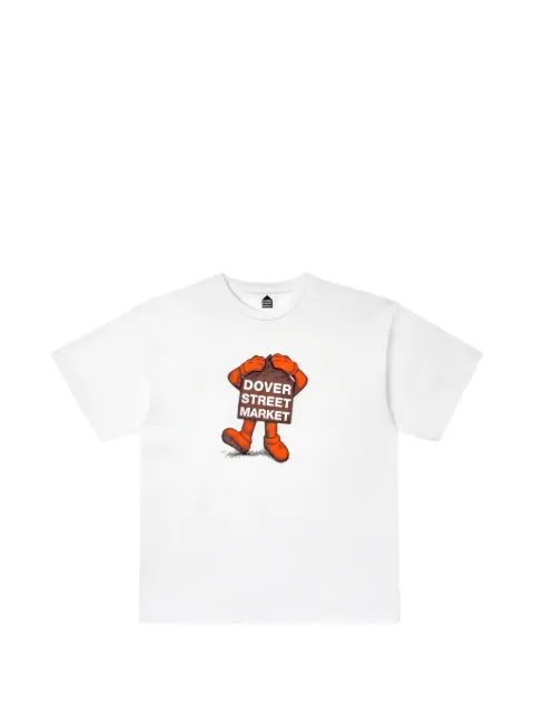 KAWS x Dover Street Market graphic-print T-shirt White KAWS202425