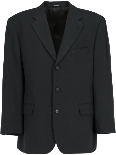 Saint Laurent Pre-Owned 1990s single-breasted blazer Grey SL450TU