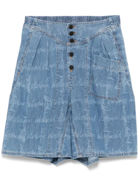 Vivienne Westwood Romario bermuda shorts Blue 39060002W014J