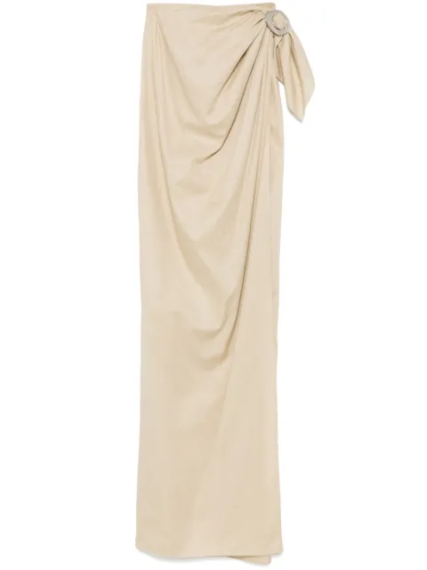 MANURÍ Vika 2.5 maxi skirt Neutrals MRSS25SK9CT22