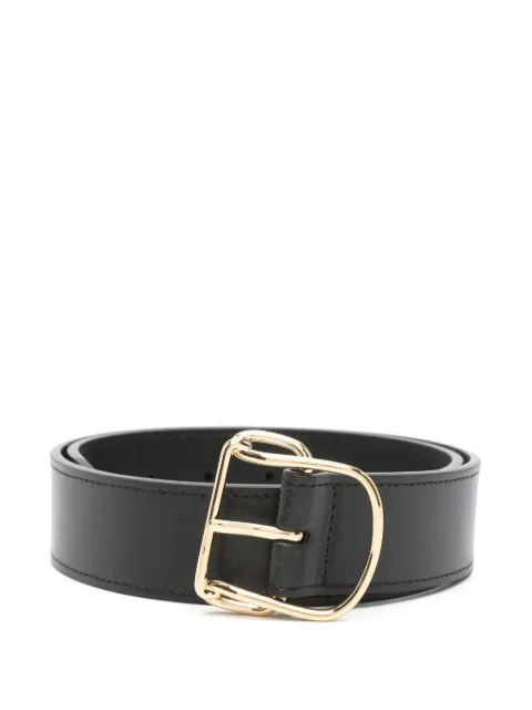 TOTEME Swirl leather belt Black 252WAM0046LE0025001