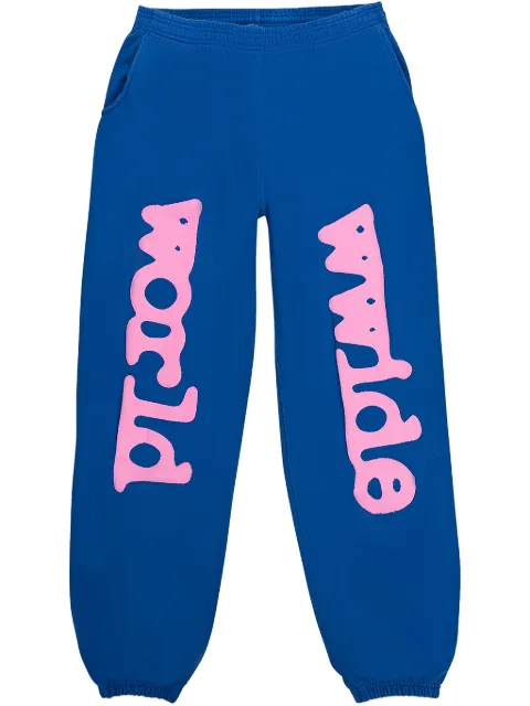 SP5DER Beluga "Pink/Blue" track pants Blue SP5BLPINKSW