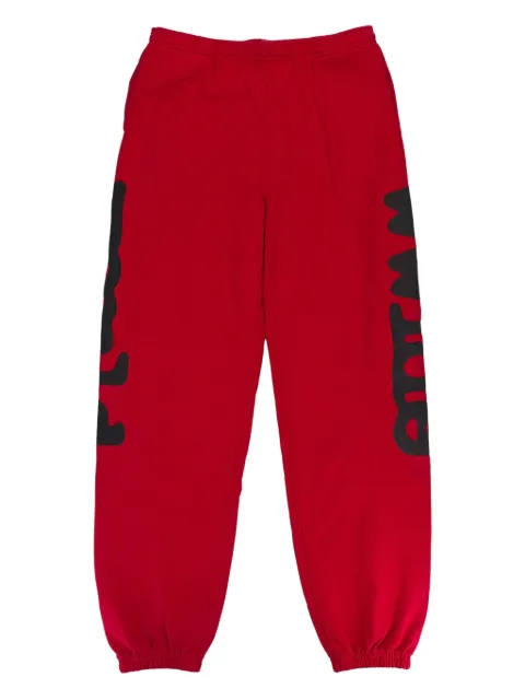SP5DER Beluga track pants Red BELUGASWEATPANTS