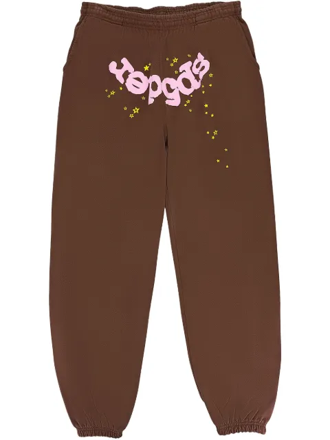 SP5DER Web "Brown" track pants Brown SP58DCLSSWBR