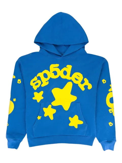 SP5DER Beluga hoodie Blue SS09FW24BLU