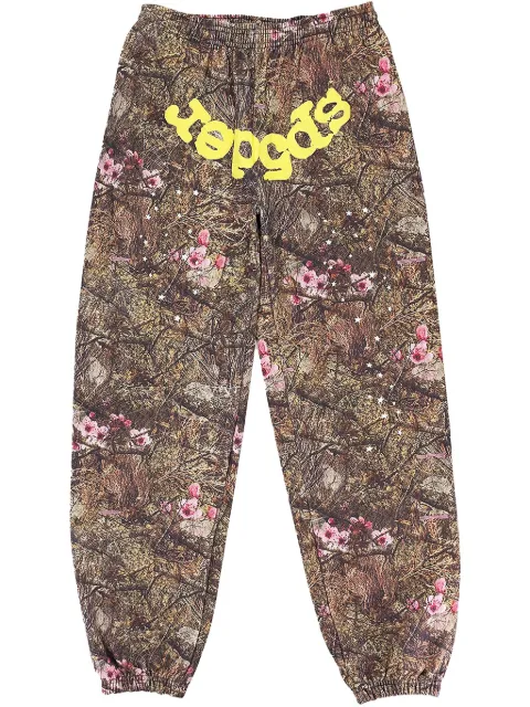 SP5DER Web OG "Camo" track pants Brown SP5CWEBOGSP