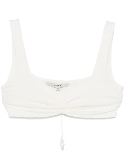 MANURÍ Nina 2.5 bralette White MRSS25TP9CHVI21