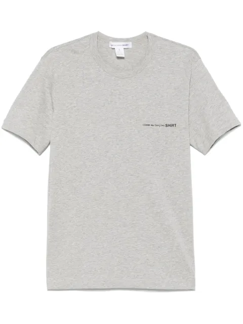 Comme Des Garçons Shirt logo-print T-shirt Grey FOT026S25