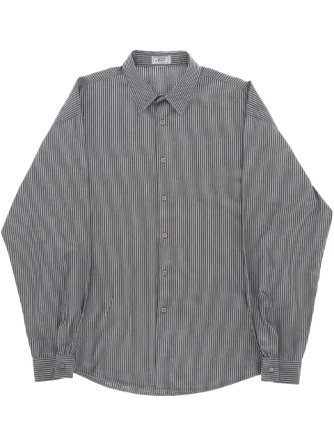 Versace Pre-Owned 1980s cotton shirt Grey VE350TI