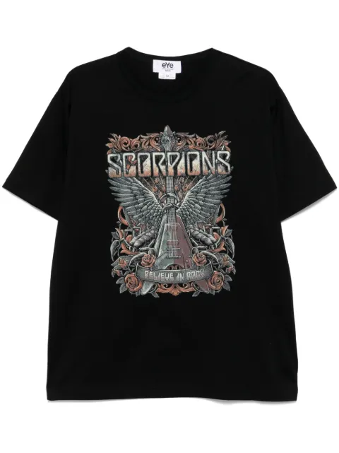 Junya Watanabe MAN x Comme des Garçons Scorpions T-shirt Black WOT906S25