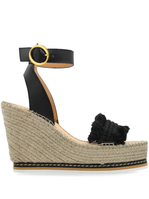 ODISSI wedge espadrilles Black OD44044B21101