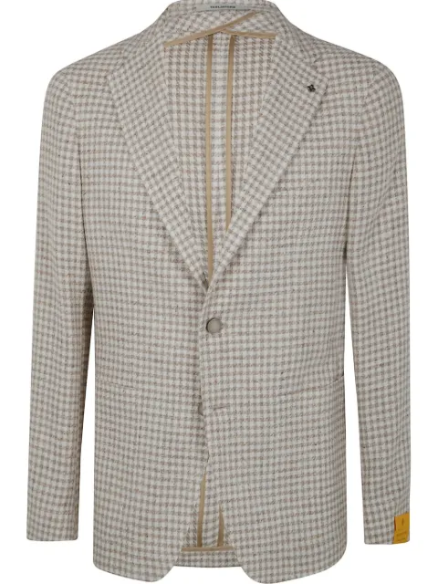 Tagliatore checked blazer Neutrals 1SMC22K610072