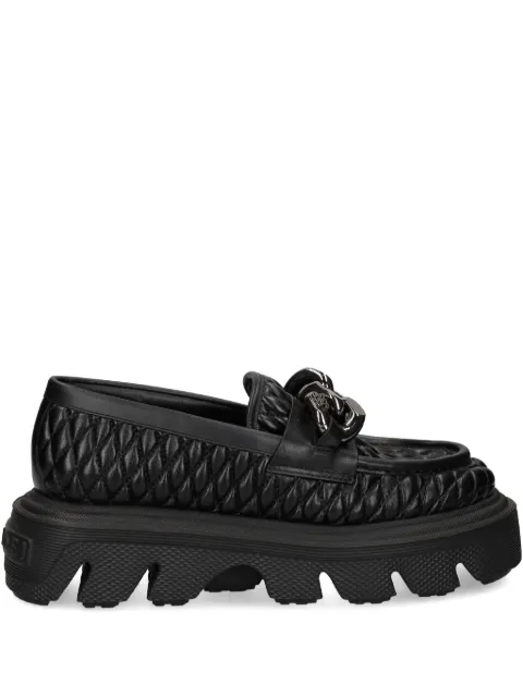 Casadei quilted loafers Black 2D248W040NC2243