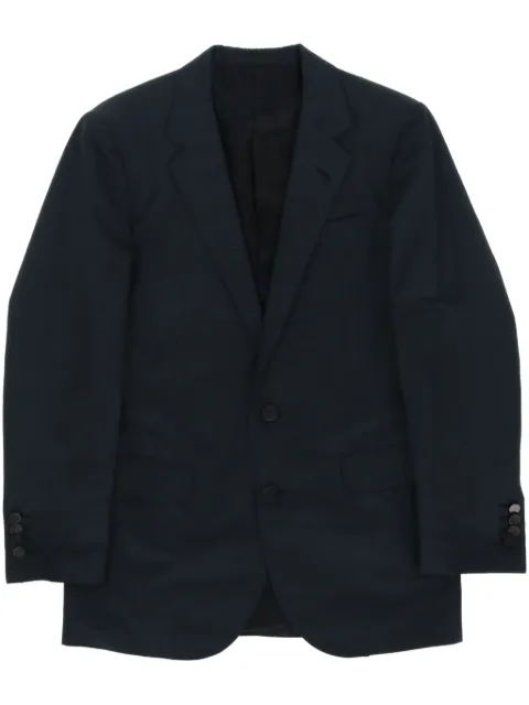 Lanvin Pre-Owned 2010s single-breasted blazer Blue LA450TH