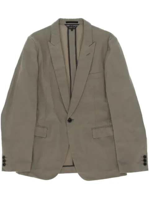 Comme Des Garçons Pre-Owned 2010s blazer Green CG600TG