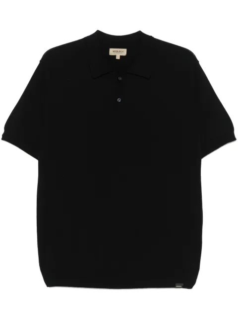 Woolrich cotton polo shirt Blue CFWOKN0363MRUF0787