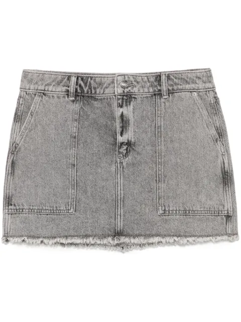 Michael Kors denim mini skirt Grey MF470G65G2