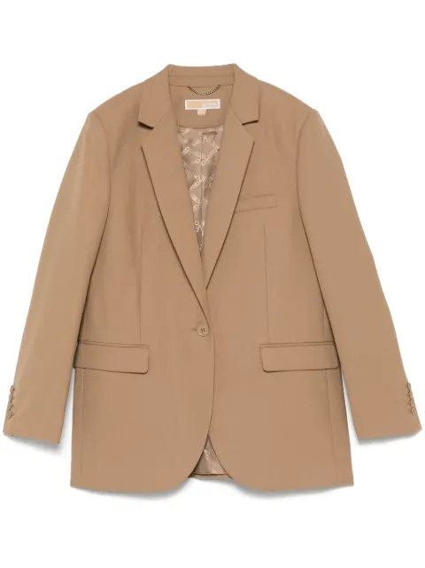 Michael Michael Kors single-breasted blazer Brown MR5108YBQZ