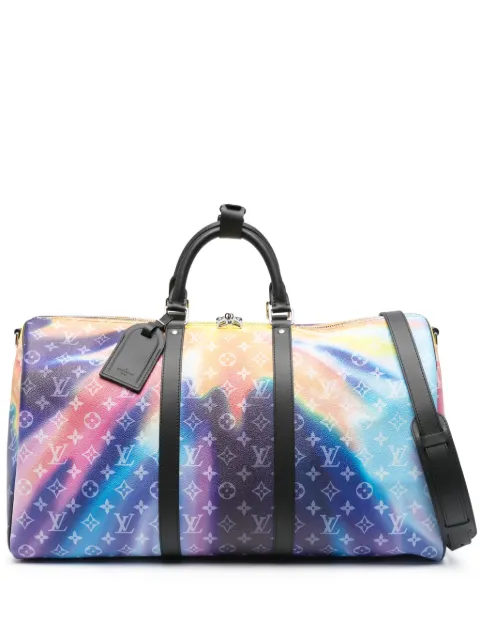 Louis Vuitton Pre-Owned Keepall Bandoulière 50 travel bag Black DPVC8154