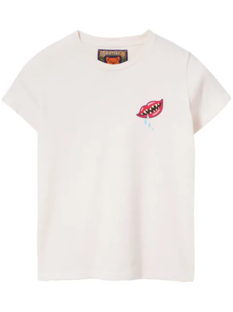 La DoubleJ x Mother The Sinful T-shirt Neutrals TSH0063JER059TEA01WH01