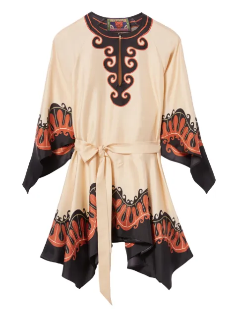 La DoubleJ x Mother Malibu dress Neutrals DRE0844SIL001PCF03OR03