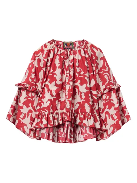 La DoubleJ x Mother Boho blouse Neutrals TOP0149COT003MAM01RE01