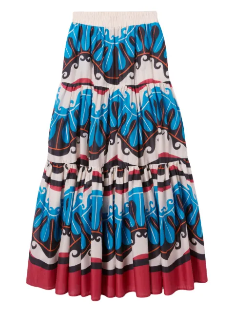 La DoubleJ x Mother Big skirt Neutrals SKI0001COT003PCF02BU05